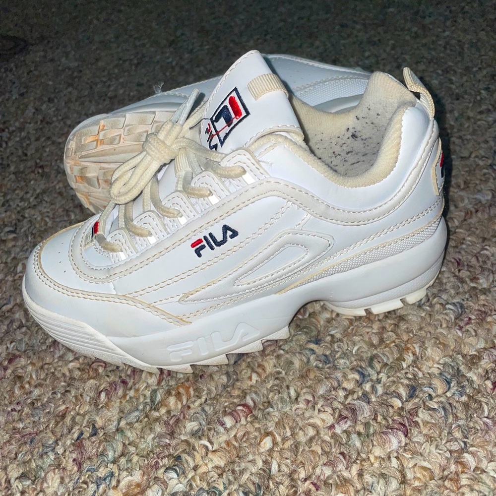 Kids size 2 FILA sneakers